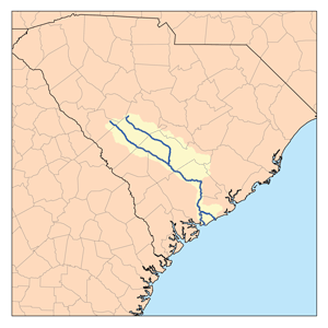 The Edisto River watershed | Wikimedia