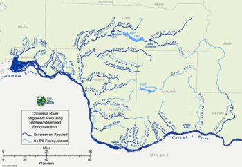 Map of the White Salmon River, WA | Washington Dept of Fish & Wildlife