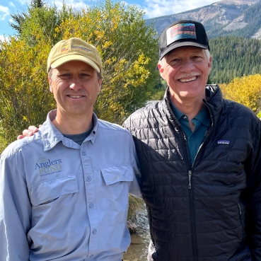 John Haydock, Chair of the Board of Directors (left) and Tom Kiernan, President and CEO