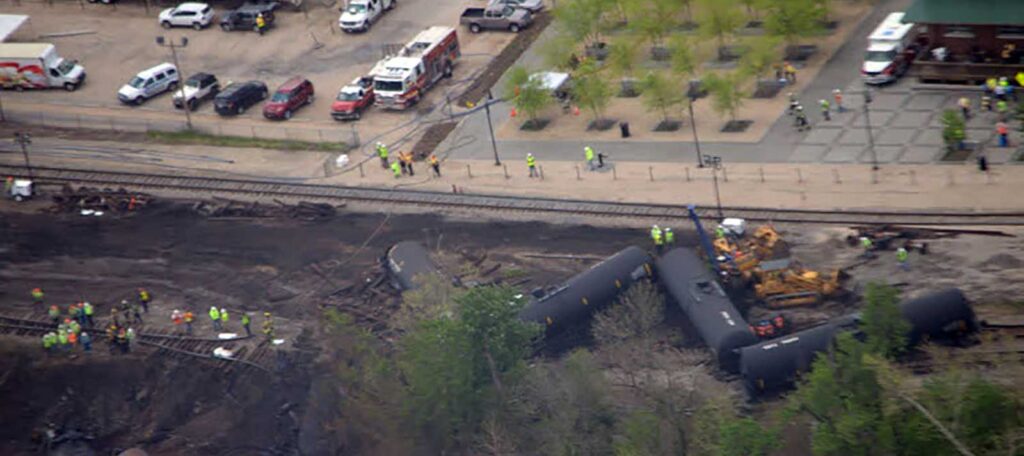 Lynchburg train derailment | James River Association