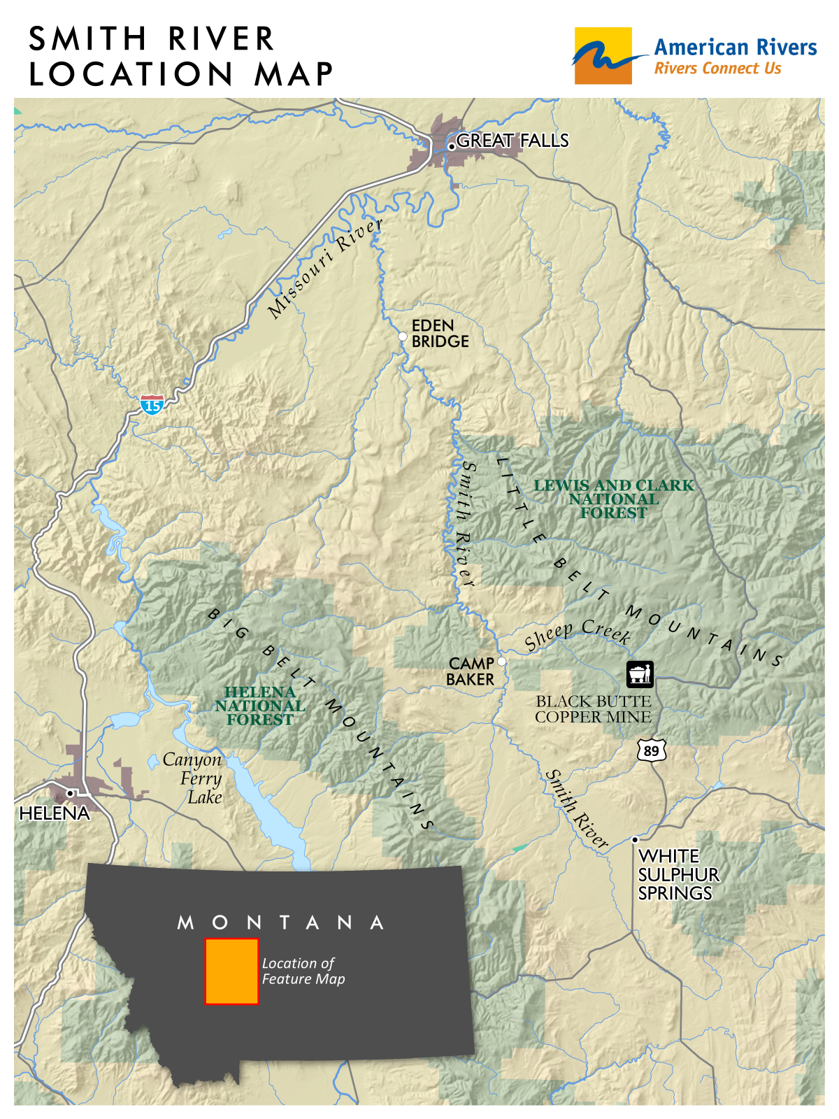 Smith River Float Map Smith River - American Rivers