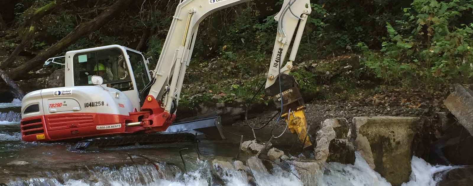 Citico Creek dam removal | Gerrit Jobsis