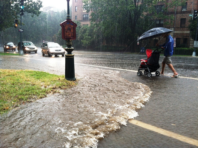 Stormwater flooding, Washington, DC | Photo by Lynette Batt