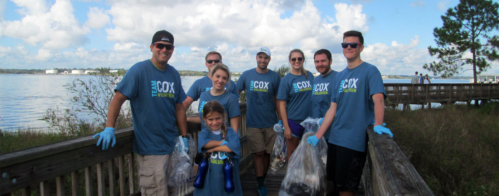 St. Johns River cleanup with Cox - Jacksonville, FL