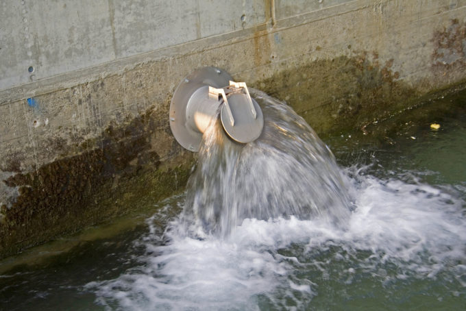 gushing outfall stormwater American Rivers