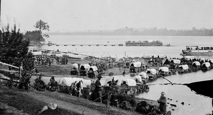 Gen. Grant's army receiving supplies at Front Royal, Va | Expert Infantry, Flickr