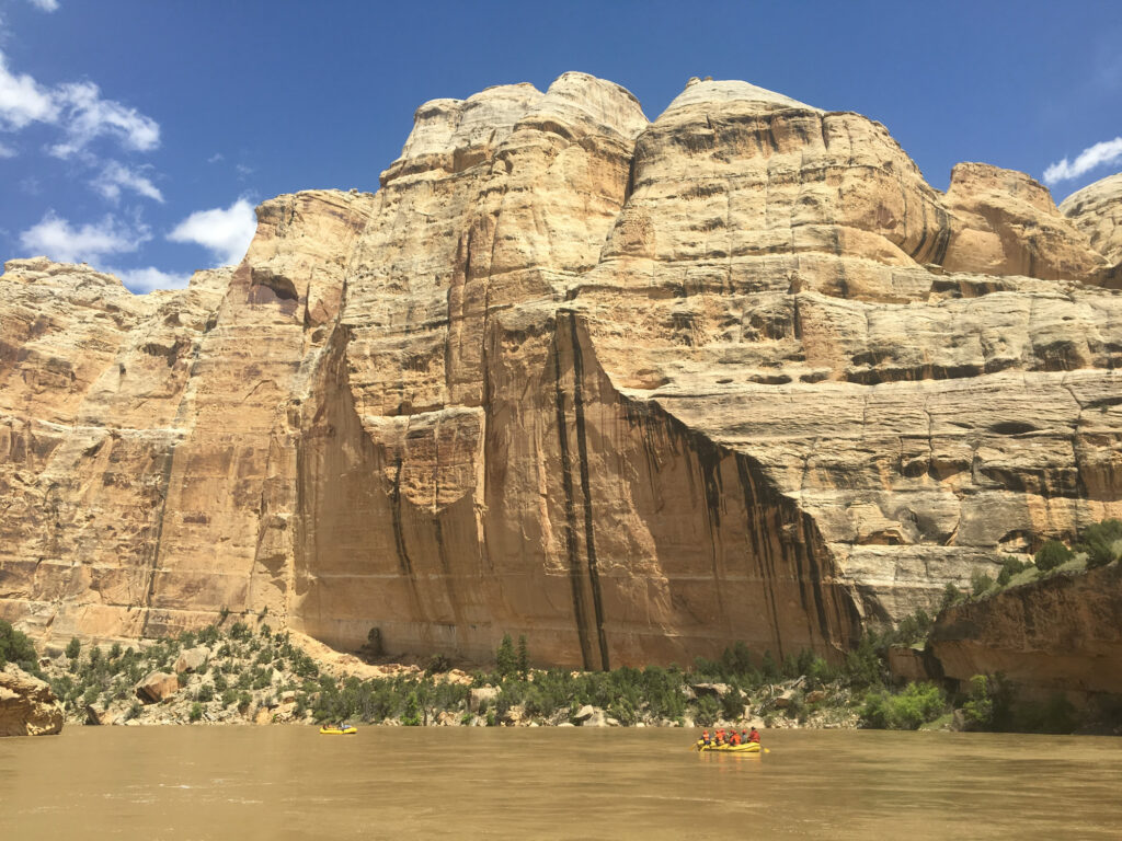 A stunning wall rises stoically above the Yampa River, northwestern Colorado | Sinjin Eberle