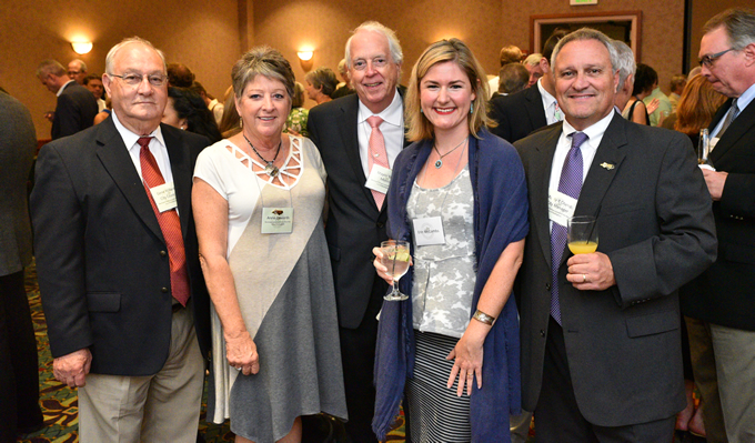 City of Rockingham and American Rivers staff at the NCWF 53rd Annual Governor's Conservation Achievement Awards 2016 | North Carolina Wildlife Federation