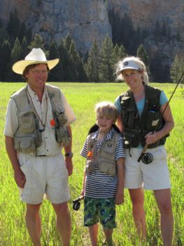 Rahr family on the Smith River | Guido Rahr