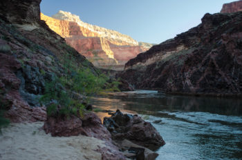 Sunrise at Garnet Creek.