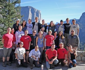Members of the Sierra Nevada AmeriCorps Partnership 2016-17. | Maiya Greenwood
