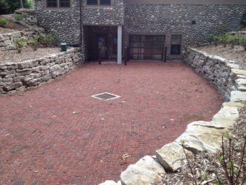 Permeable pavement driveway at Camp Miakonda in Toledo, Ohio. | Katie Rousseau 