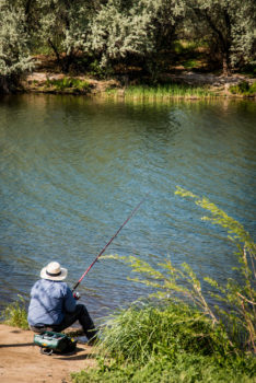 Fishing on the Lower Snake River, ID. | Alison M. Jones