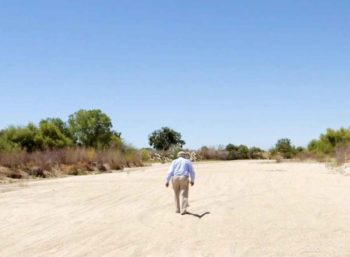 A dried up San Joaquin River as seen in Walt. | Justin