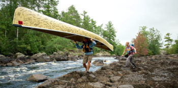 Dave and Amy Freeman's Canoe petition of sulfide-ore copper mining in the Boundary Waters. | Nate Ptacek