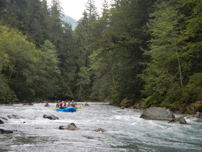 On the Nooksack River with Wild & Scenic River Tours. | Wendy McDermott