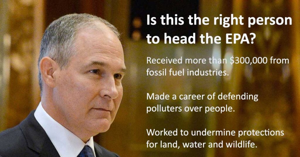 There's No Happier Person in America Right Now Than Scott Pruitt