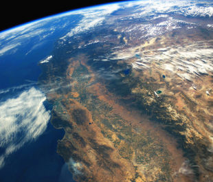 California's Central Valley from space. | Stuart Rankin