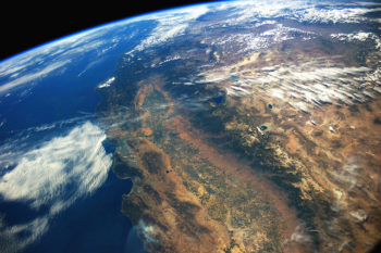 California's Central Valley from space. | Stuart Rankin