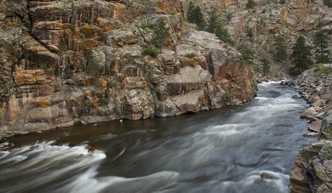 Colorado's Cache la Poudre River narrows area. | Tim Palmer, USFWS