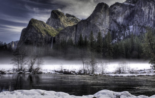 Merced River, a tributary of the San Joaquin, from Yosemite Valley. | ©2012 Center for Digital Archaeology