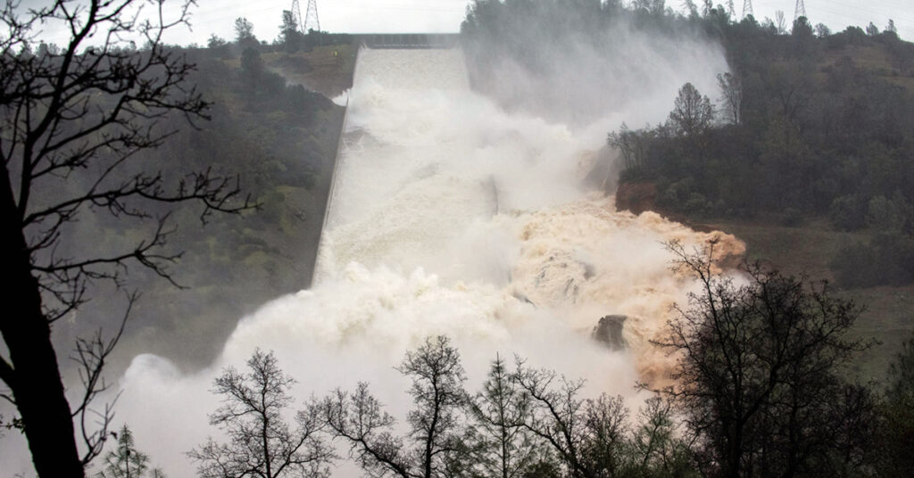 Oroville Dam, California