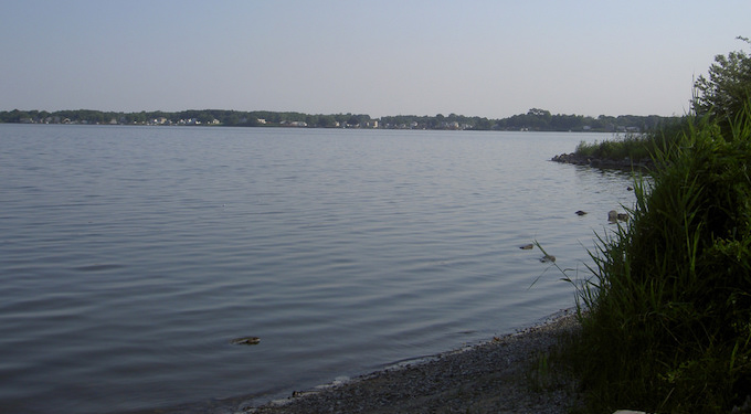 Looking out onto Maryland's Back River from Cox Point. | Kevin (Flickr)