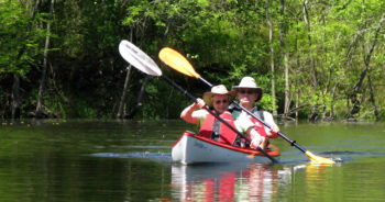 Kayaking on Black Creek. | Photo: Cape Fear Riverwatch