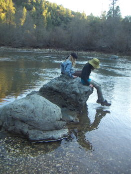 Pondering the waters of the Bear River. | Photo: Stephanie Curin