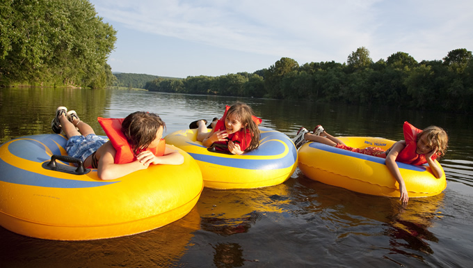 Kids Tubing on the James River, VA | Virginia Department of Conservation and Recreation