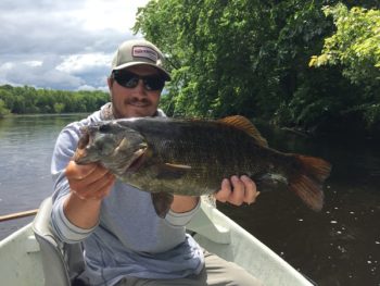 Charlie Piette fishing on the Menominee River. | Charlie Piette