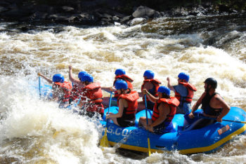 Menominee river rafting. | David Dames