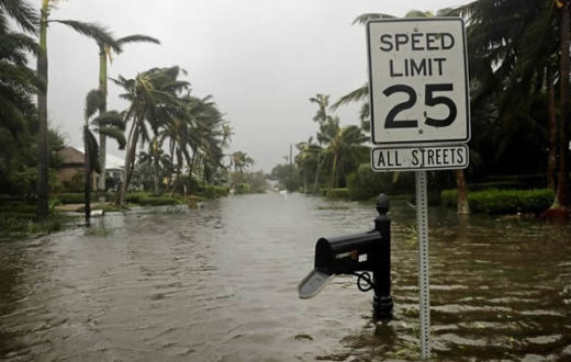 Flooding in Naples, Florida following Hurricane Irma | Photo by David Goldman/AP