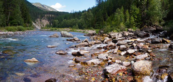Flathead River through Great Bear Wilderness. | Photo: Troy Smith (flickr)