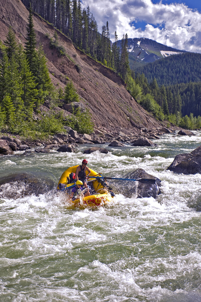 Rafting on the Middle Fork of the Flathead River, MT. | Photo: Lee Cohen