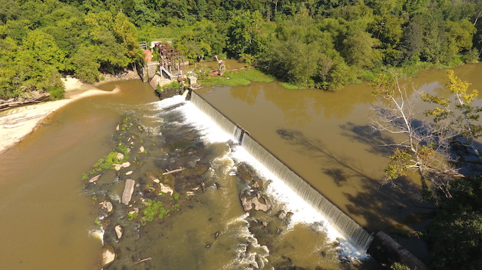 Milburnie Dam | Photo: Restoration Systems