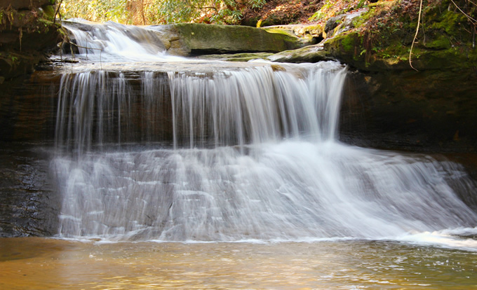 Creation Falls in Red River Gorge, KY. | Karen Roussel (Flickr)