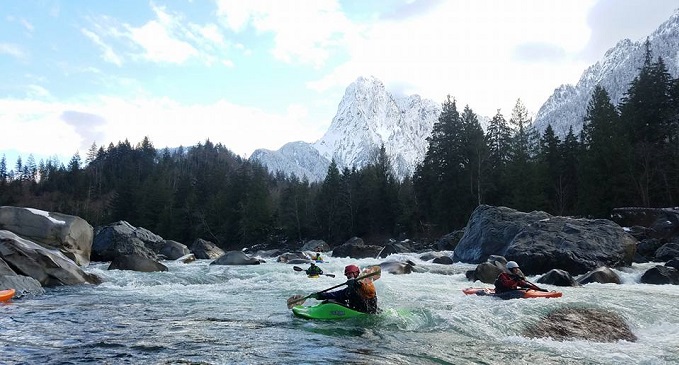 Paddlers Erin Dailey Board and Ben Kinsella. | Photo: Nick Baughman