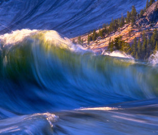 Brink of Glen Aulin Falls, Tuolumne River, CA. | Photo: Tim Palmer