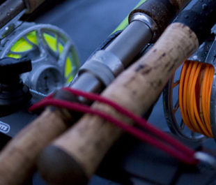Rigged and ready to hit the water for a late winter steelhead session. | Bobby Foster