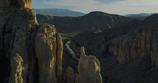 Aerial of Big Bend National Park and the Rio Grande. | Ben Masters