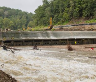 Breached Bloede Dam. | Jim Thompson, Maryland Department of Natural Resources