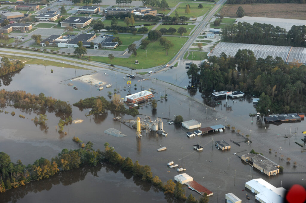 Flooding in Kinston, NC | Photo courtesy of FEMA