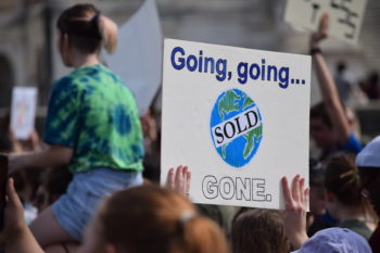 Youth Climate Strike, Washington DC | Photo by Liam McAuliff