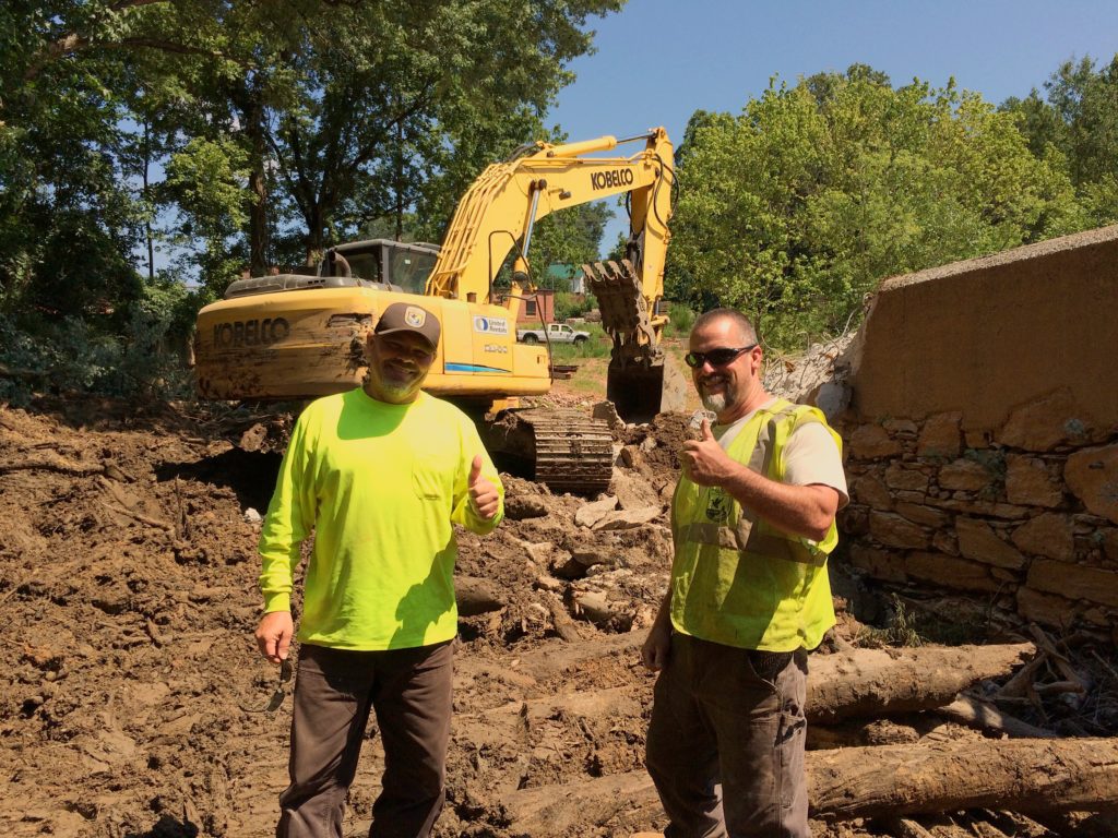 Shuford Dam Removal | Photo by Erin Singer McCombs