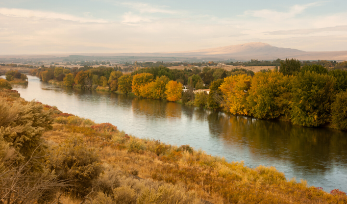 The Yakima River by Chris Boswell