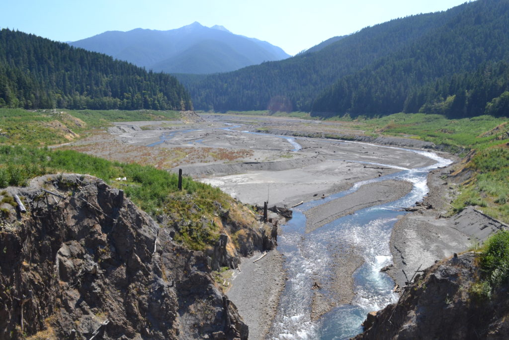Former Glines Canyon Dam | Photo by Daimon Eklund