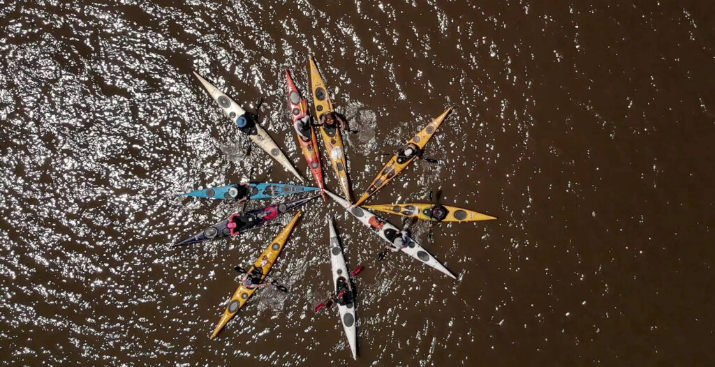 Kayak Star in the Hudson River | Photo by David Oliver (@shelteredexistence)