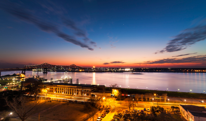 The Mississippi River, LA | Getty Images