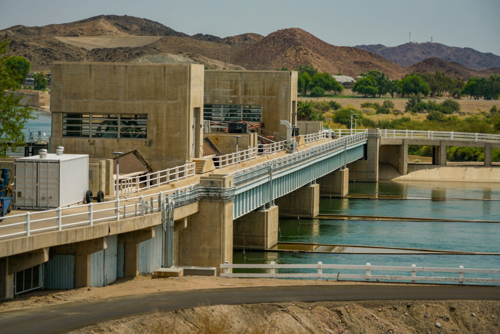 Imperial Dam, AZ | Photo by Sinjin Eberle